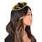 Beistle Adult Black & Gold Sombrero Headbands, 2ct.